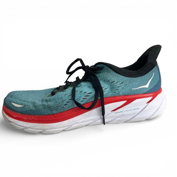 Hoka One M Clifton 8 Men's Sneakers Running Shoes Size 10 D - Picture 6 of 14